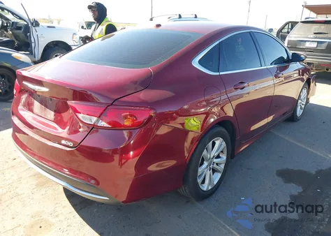 2015 Chrysler 200 Limited из США, поврежденный, VIN 1C3CCCABXFN521233